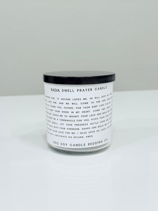 Dwell Prayer Candle Soy Wax Candle Select Your Signature Scent