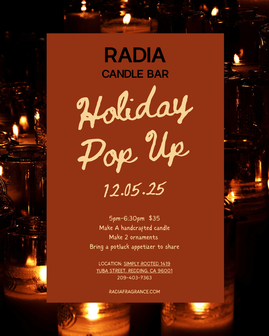 Candle Bar Holiday Pop Up