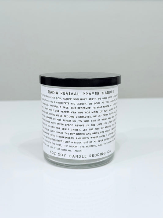Revival Prayer Candle Soy Wax Candle Select Your Signature Scent