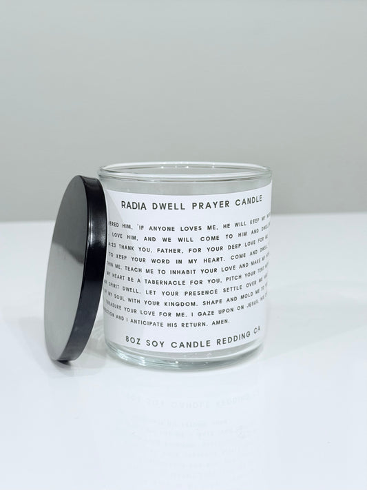 Dwell Prayer Candle Soy Wax Candle Select Your Signature Scent